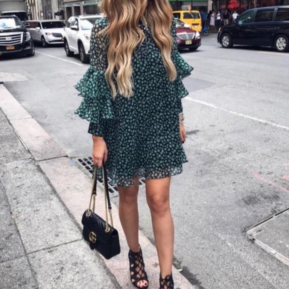 Anthropologie Ranna Gill Fluttered Tunic dress
